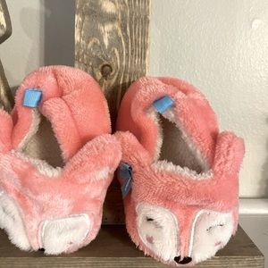 Baby Girl Fox Slippers